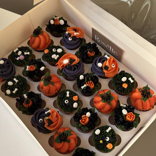 Halloween Box - 24 mini cupcakes