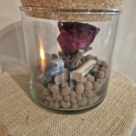 Esfera cuarzo la rosa