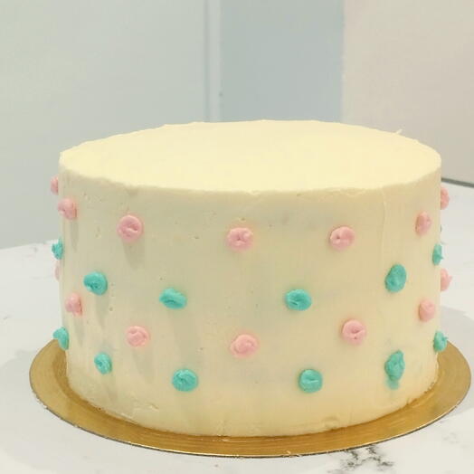 Tarta para fiesta de revelación de género