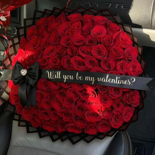 100 rosas frase personalizada