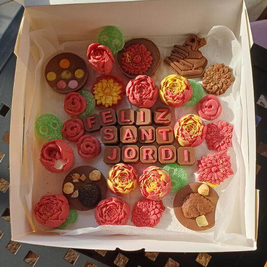 Caja Dulce Sant Jordi 🌹🍫