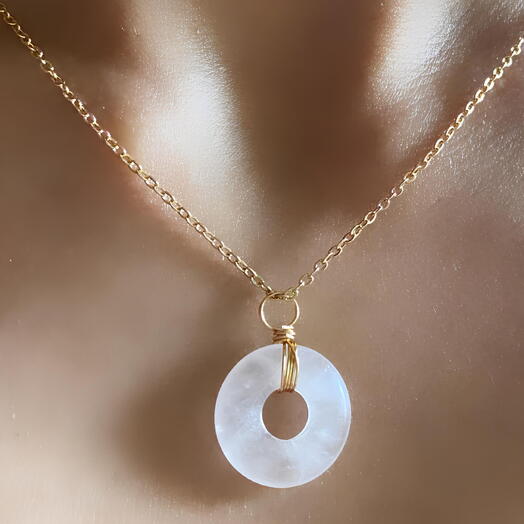 Colgante Cuarzo Blanco