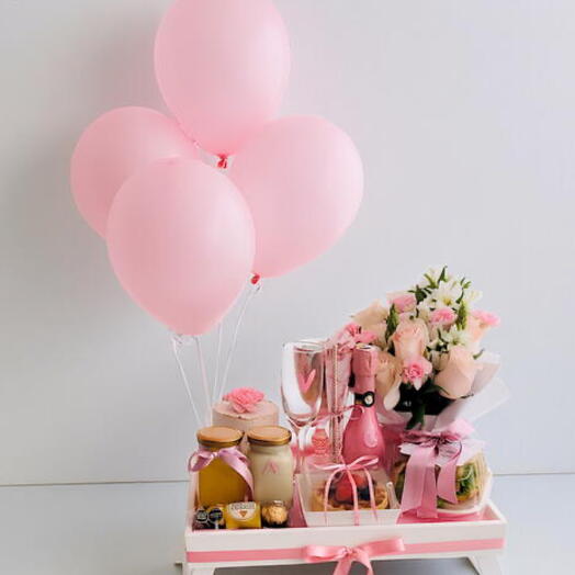 Desayuno Celebracion Rosa