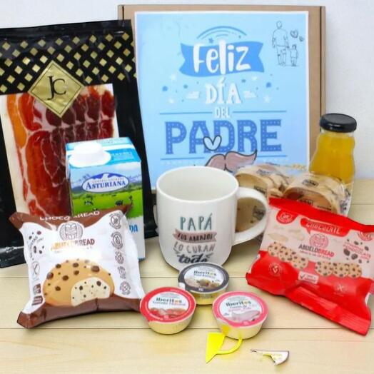 Desayuno Feliz Dia del Padre Sin Gluten – Regalo Original y Seguro para Papas Especiales