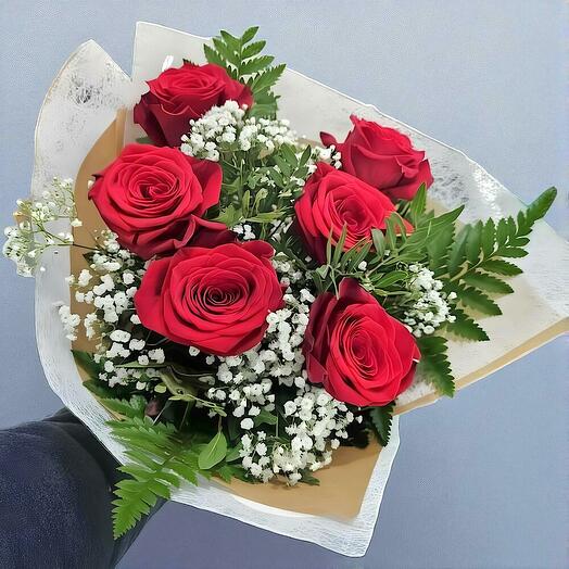 Suscripcion – Ramo de 6 Rosas Especial