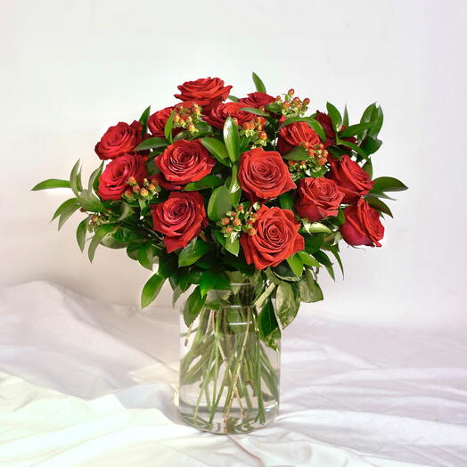 Ramo de 12 Rosas Rojas