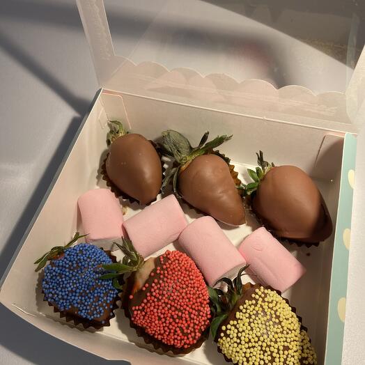 Fresas Gourmet con Chocolate Belga