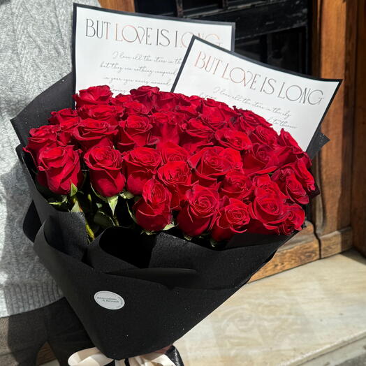 Divine Passion - Ramo de 51 rosas