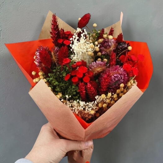 Ramo rojo secas