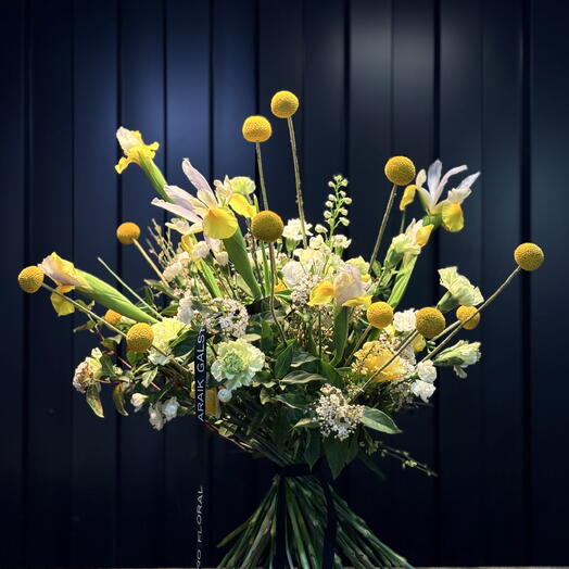 Ramo en tonos amarillos