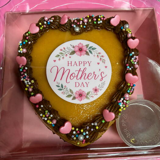 Chocoflan of Heart individual personalizado