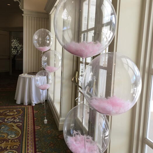 Globos burbujas para San Valentin