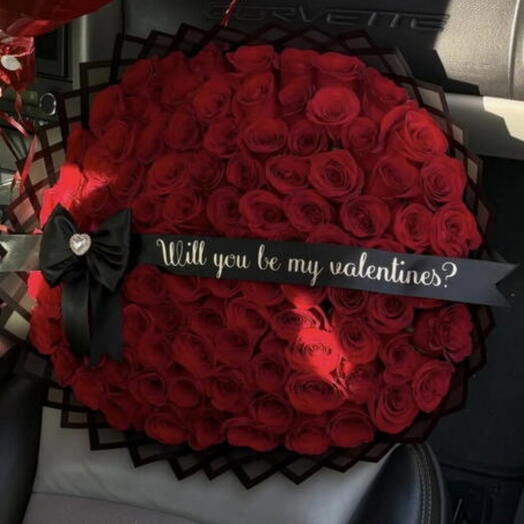 100 rosas frase personalizada