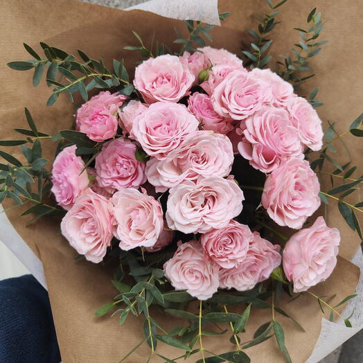 Bouquet Rosas spray( puede variar tonalidad)