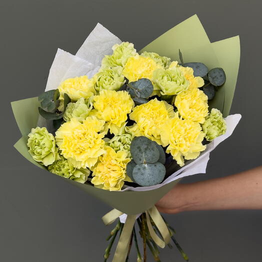 Clavel Verde-Amarillo