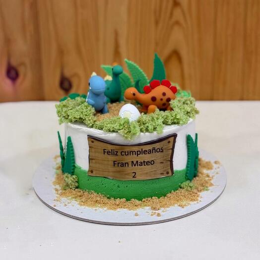 Tarta Mundo Jurasico