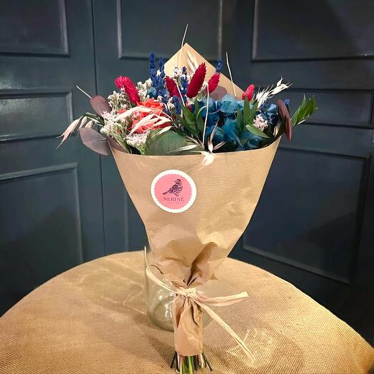 Ramo de flores preservadas «Mulan»