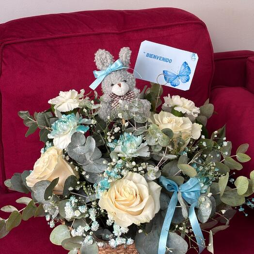 Floral Welcome Basket