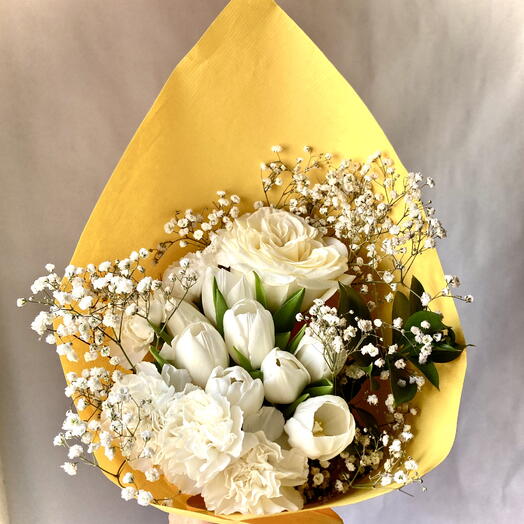 Ванільний 🤍 тюльпан