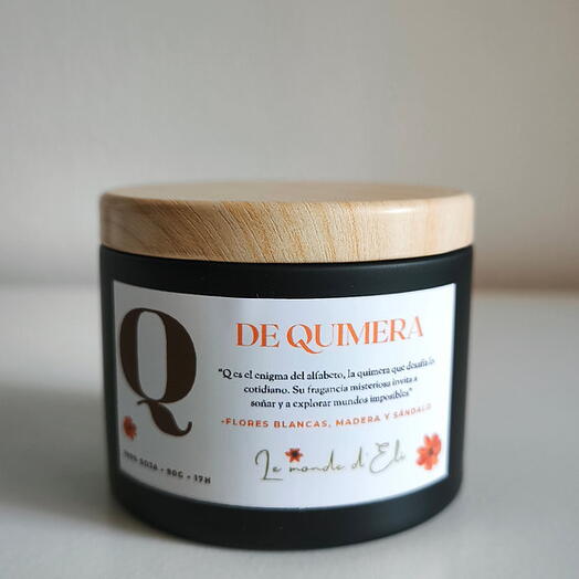 Vela aromatica Q de Quimera 90g