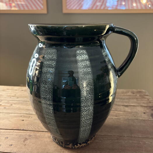 Jarra florero de ceramica