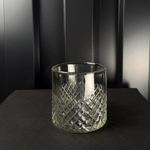 Cilindro Vidrio base diamante de ARAIK GALSTYAN