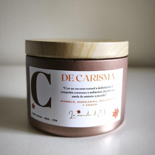 Vela aromatica C de Carisma 90 g