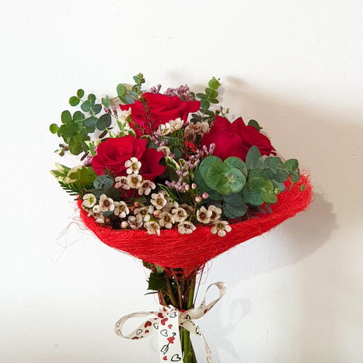 Bouquet 3 rosas - La romantica