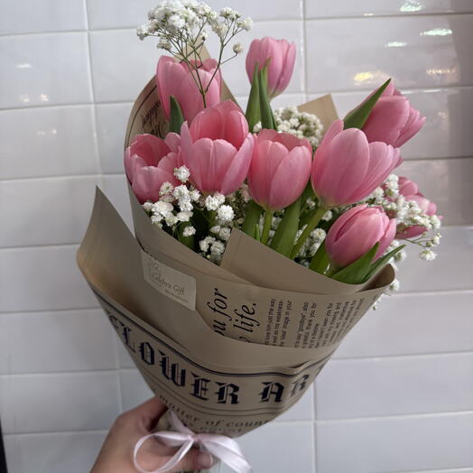 Tulipanes pink