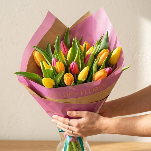 Tulipanes de colores