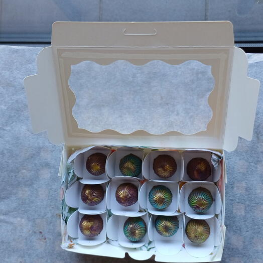 Bombones artesanales de chocolate belga