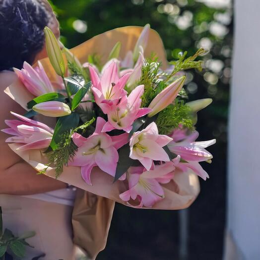 Lilium Oriental rosa