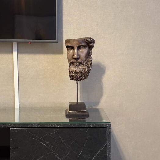 Escultura Antigua filosofo Platon