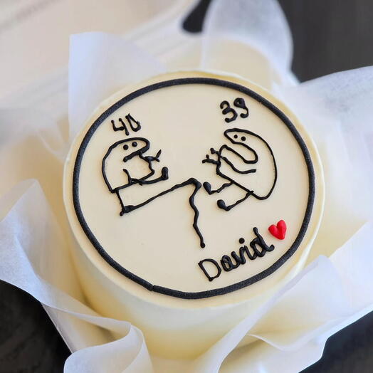 Bento Birthday Cake with Customizable Age