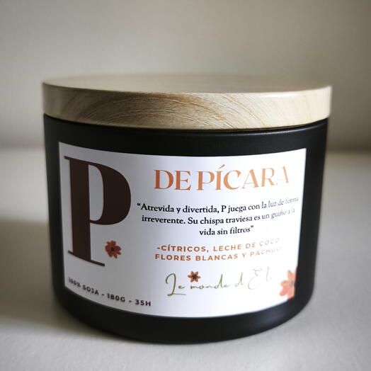 Vela aromatica P de Picara 180g
