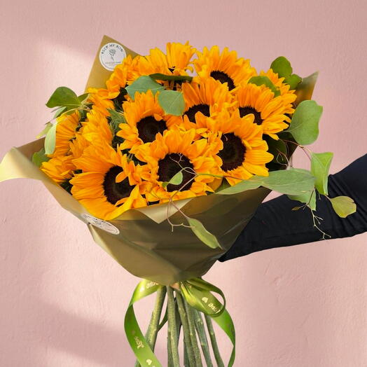 Ramo de girasoles luxury