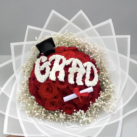 Bouquet pour la remise de diplôme