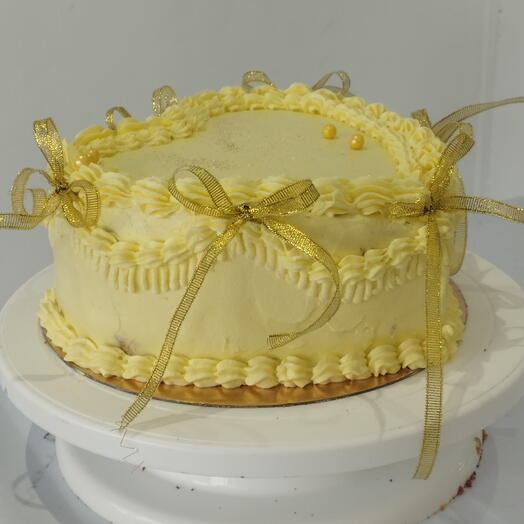 Pastel de Lambeth mango y maracuya