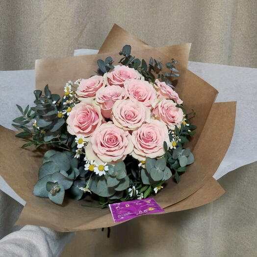 Bouquet de roses premium Petit | Bouquet de 10 roses roses