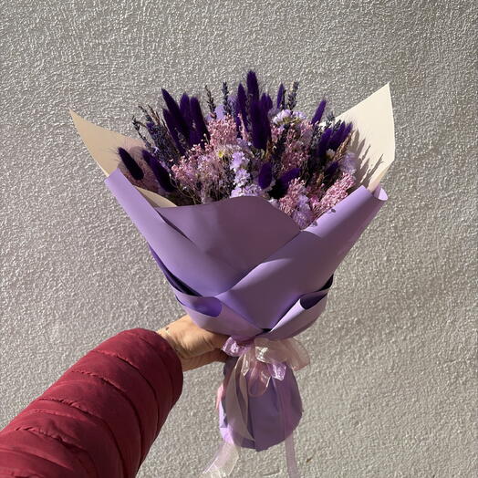 Ramo de flores secas Lavender Dream