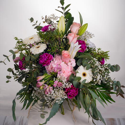 Mixed flower bouquet Hydrangea