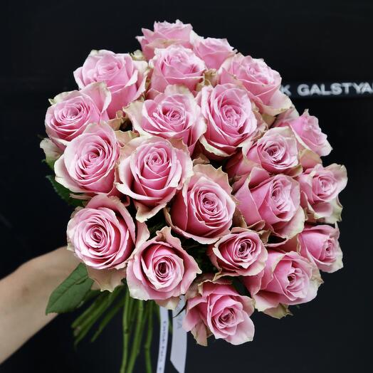 Ramo de 21 Rosa rosado mini ARAIK GALSTYAN