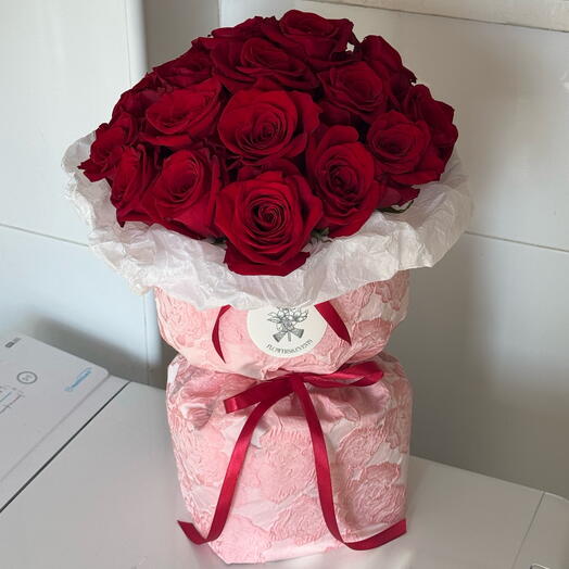 Querida, Rosie (Ramo de rosas rojas)