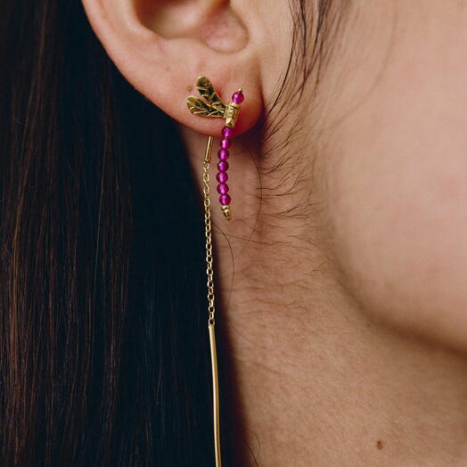 Pendientes Libelulas artesanales