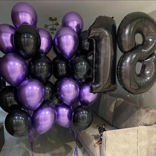 Globos para cumpleanos 18 anos