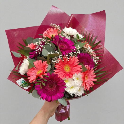 Букет гербер