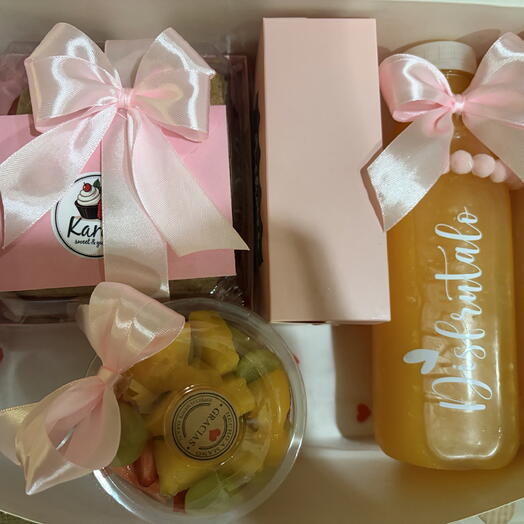 Box Gourmet "Pink Celebration"