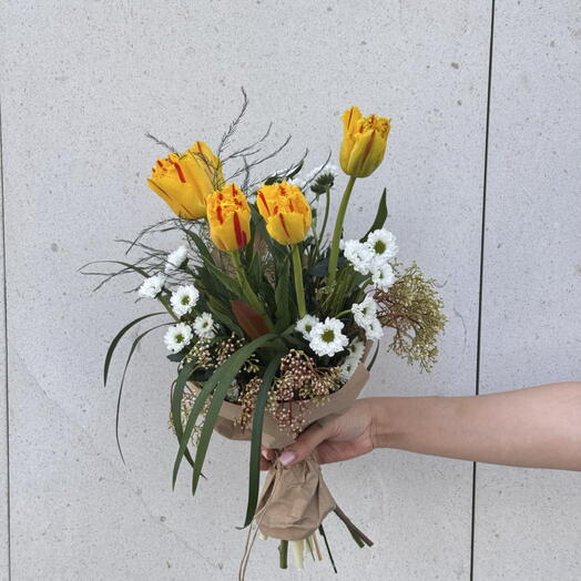 Sunny Tulip Bouquet Mother s Day