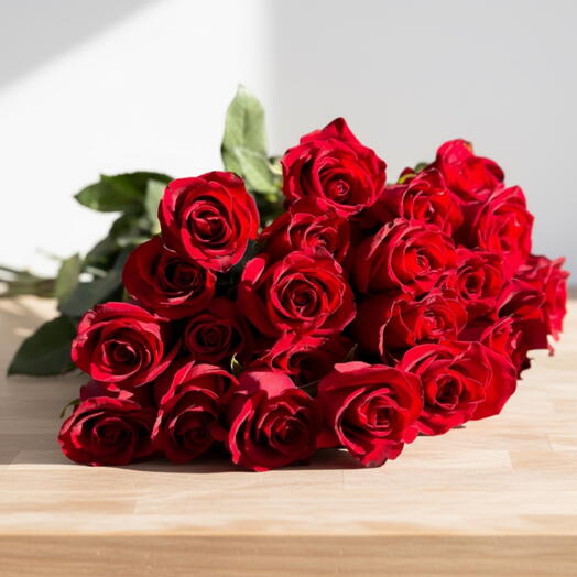 Ramo de Rosas Rojas Pasion Clasica – 25 Rosas Frescas