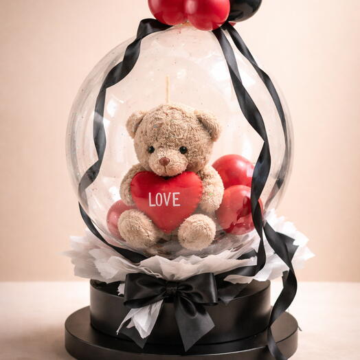 Teddy LOVE balloons
